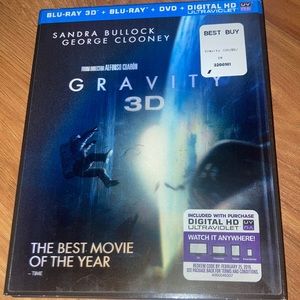 FINAL DROP 🚨 Gravity 3D Edition Special edition for 3D TVs has all 4 views